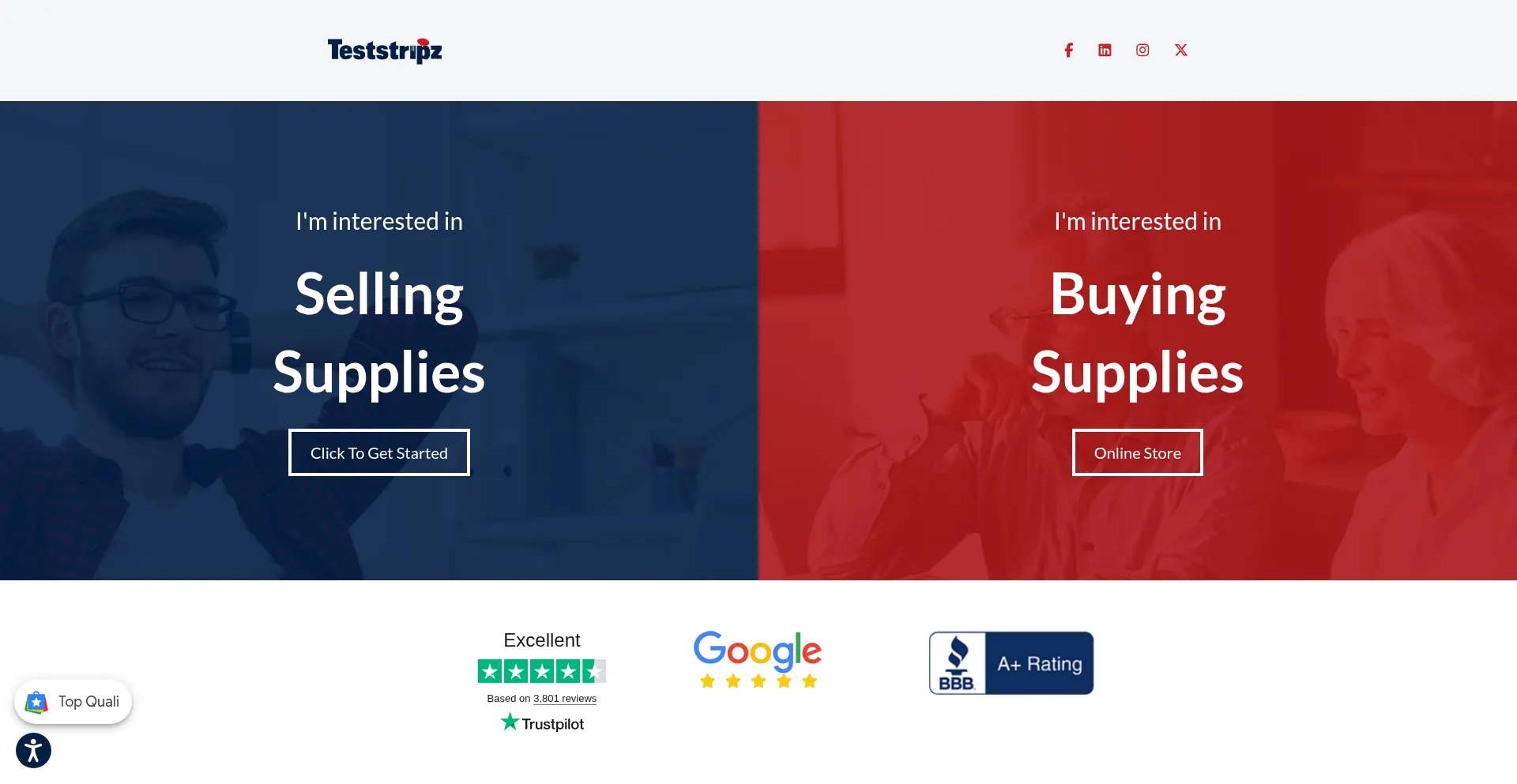 Teststripz.com 安全可靠吗？