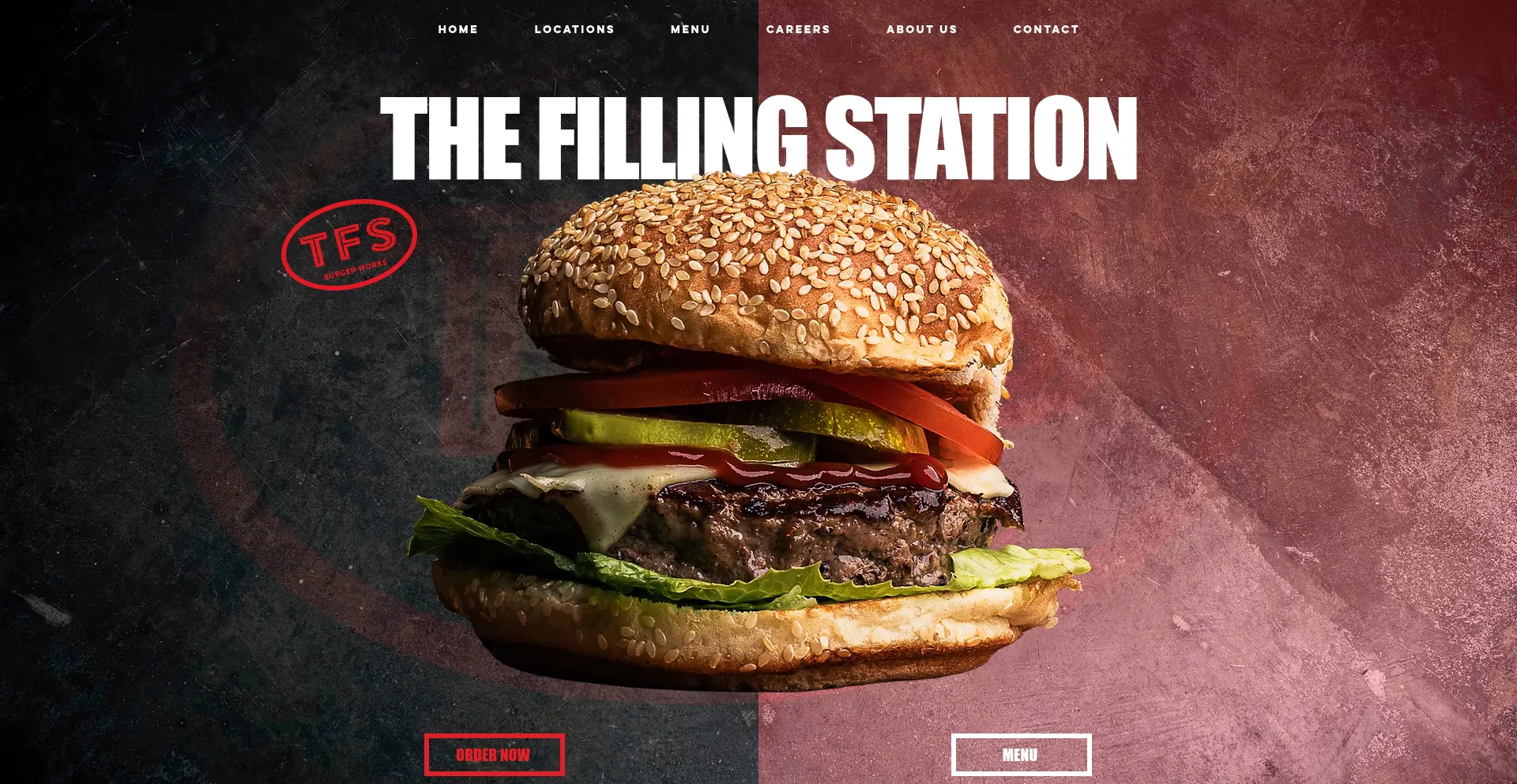 Website screenshot of Tfsburgerworks.com