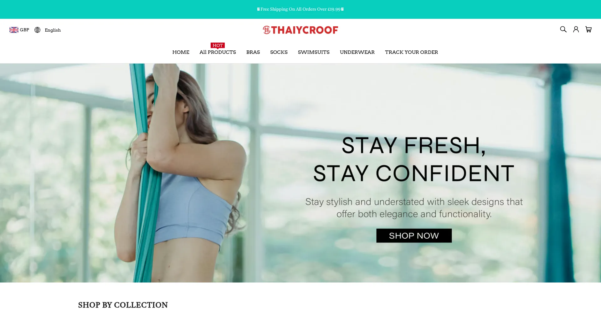 Website screenshot of Thaiycroof.com
