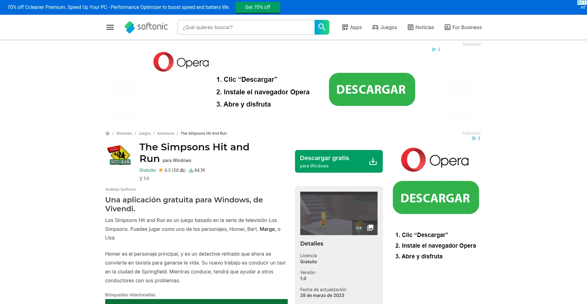The-simpsons-hit-and-run.softonic.com 安全可靠吗？