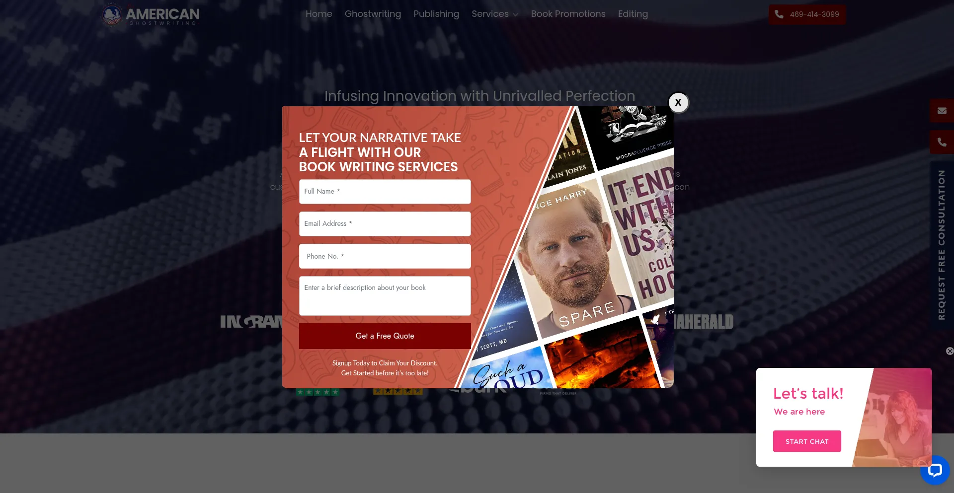 Theamericanghostwriting.com
