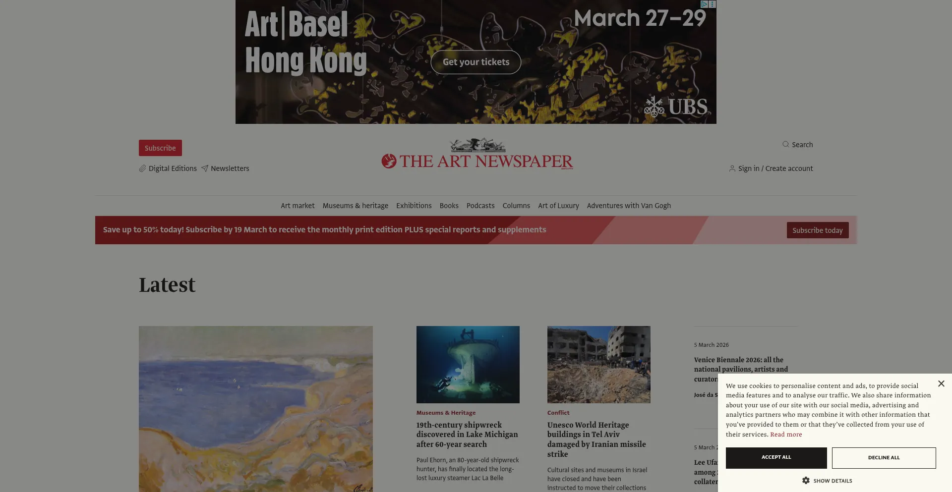 Theartnewspaper.com