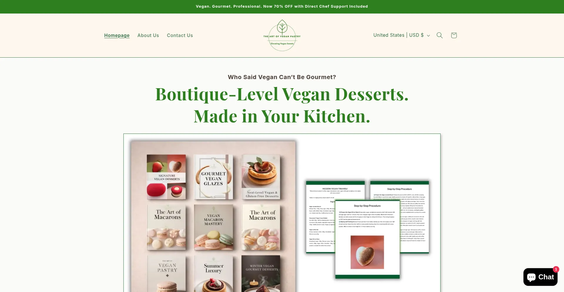Theartofveganpastry.com