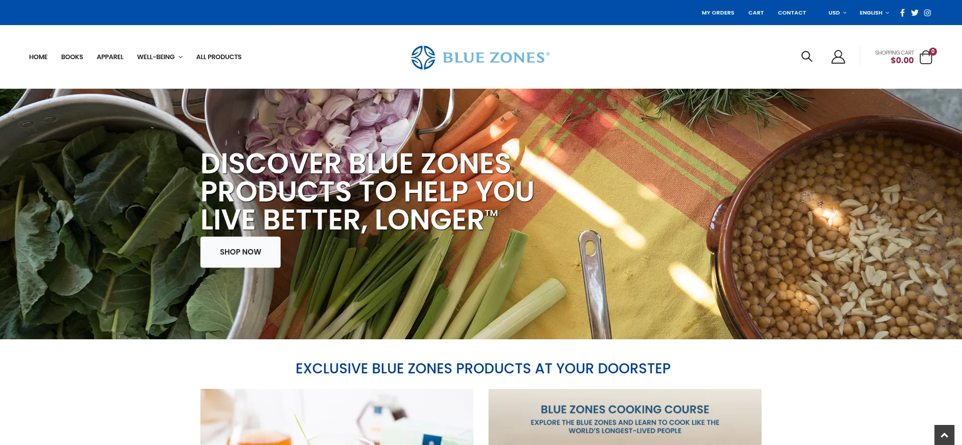 Thebluezonesstore.com