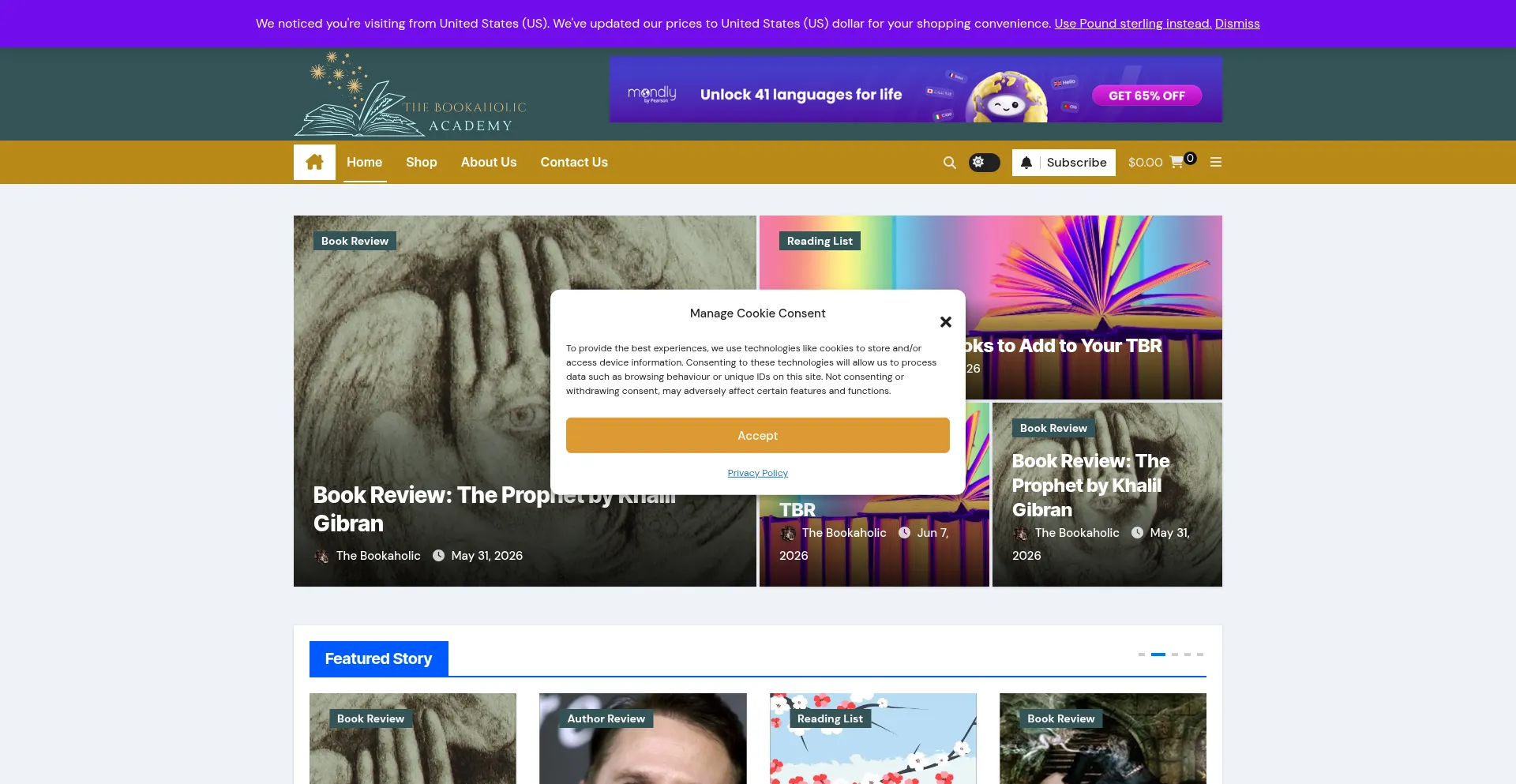 Thebookaholicacademy.com