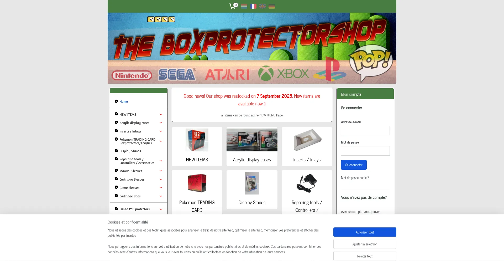 Theboxprotectorshop.be 安全可靠吗？