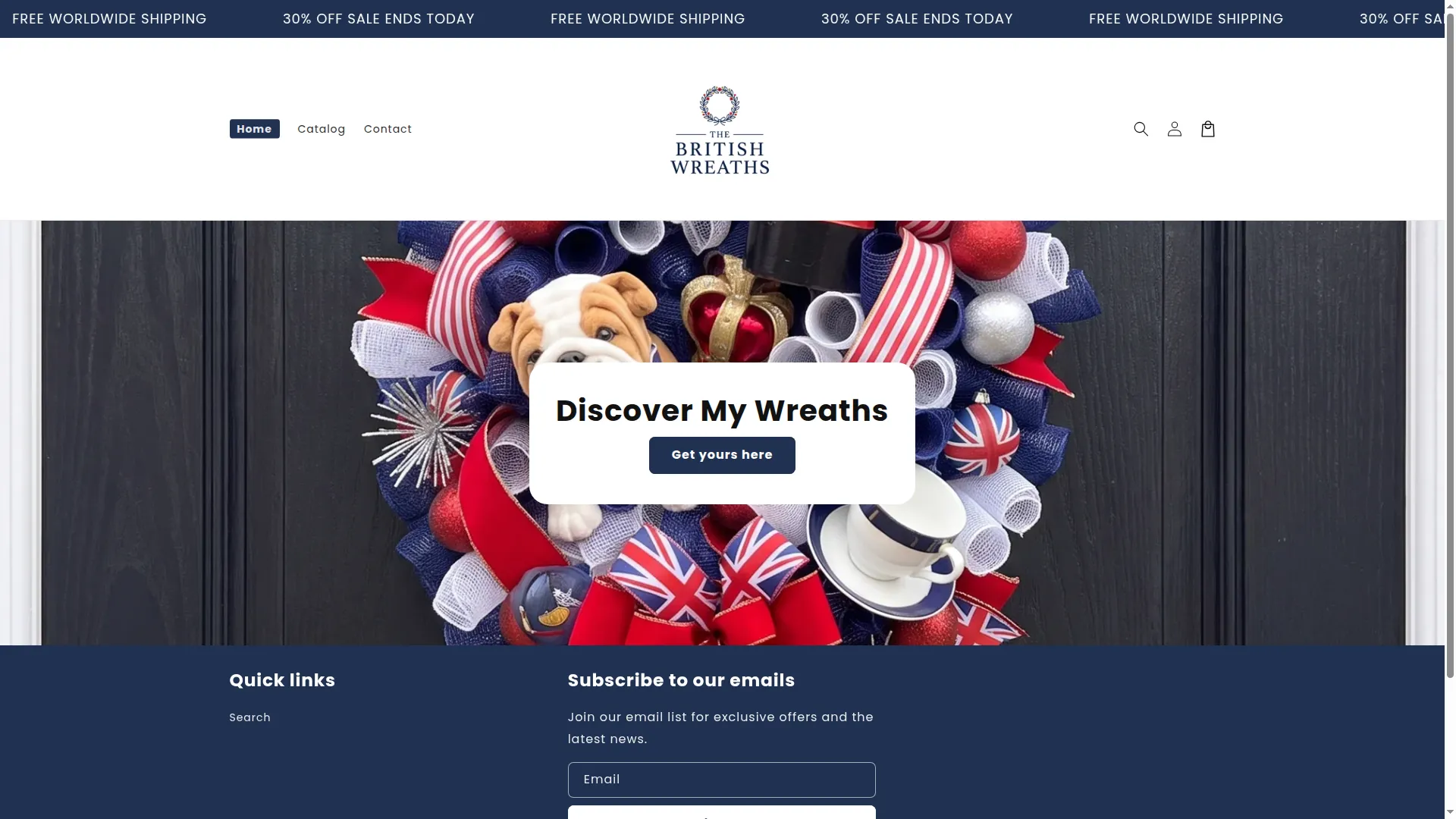 Thebritishwreaths.com