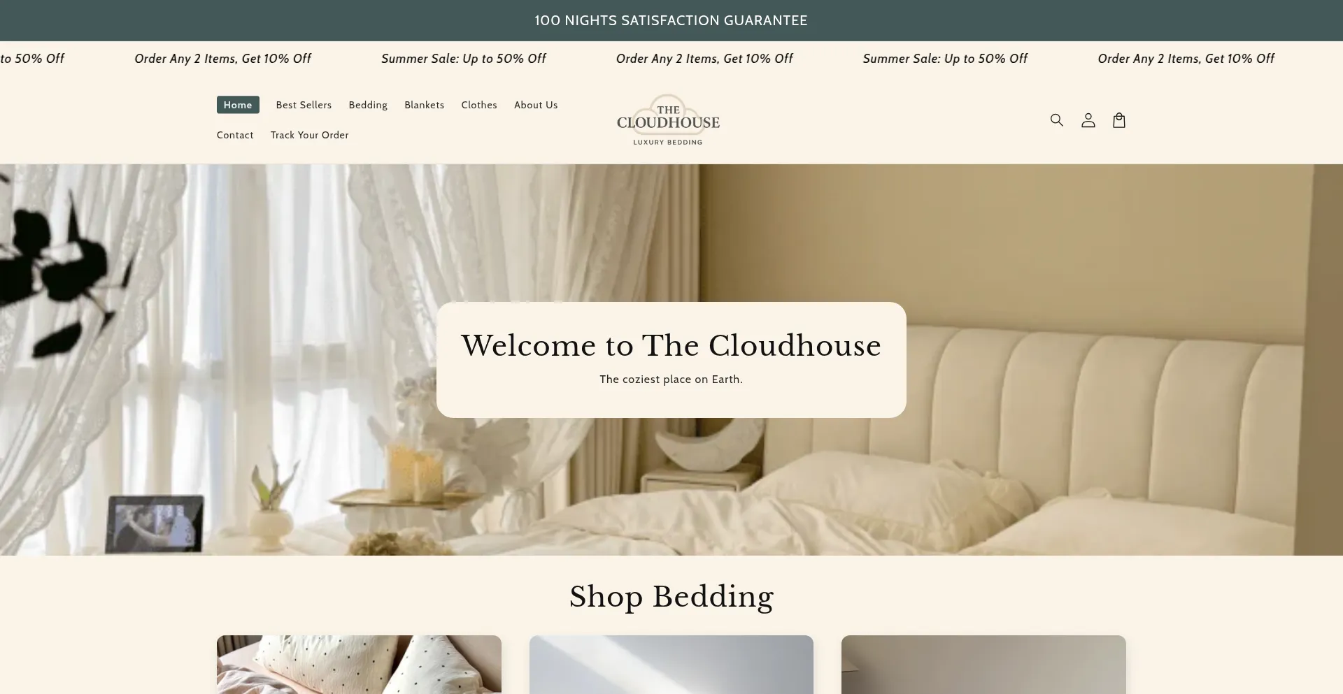 Thecloudhouse.co Screenshot