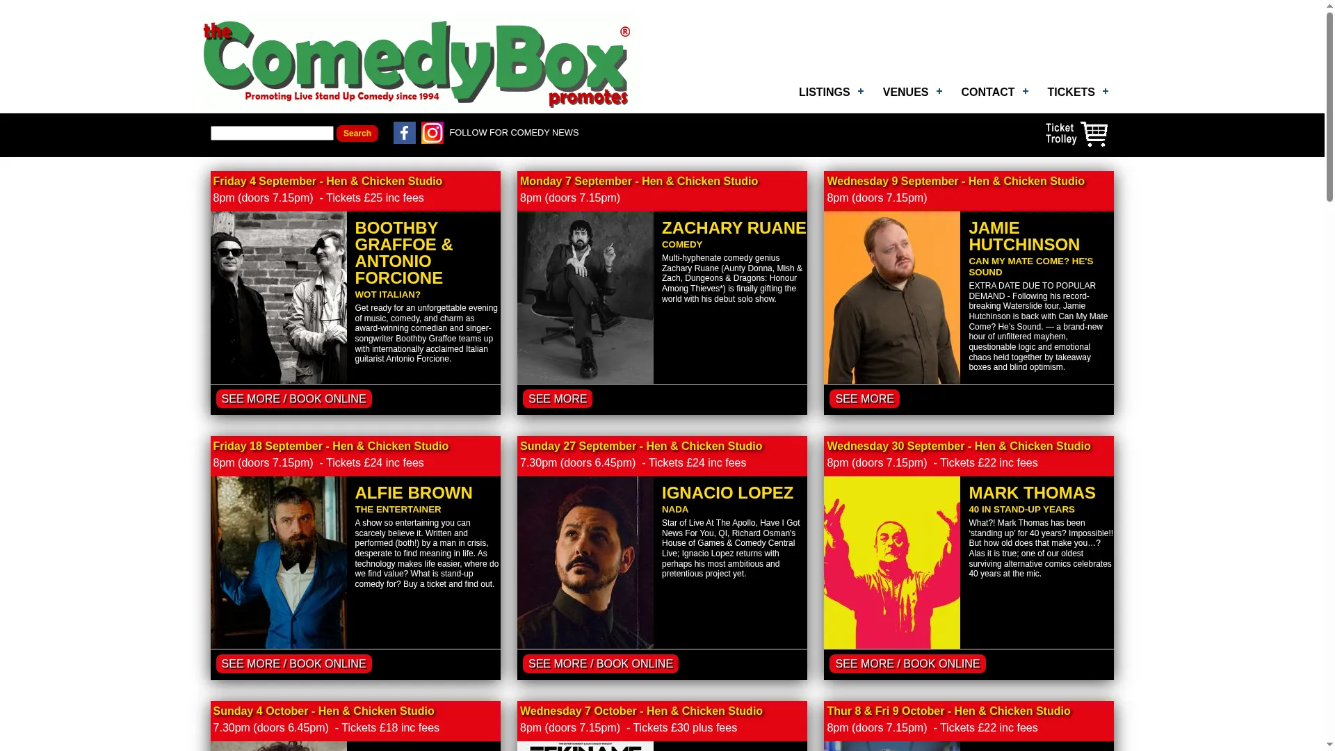 Thecomedybox.co.uk