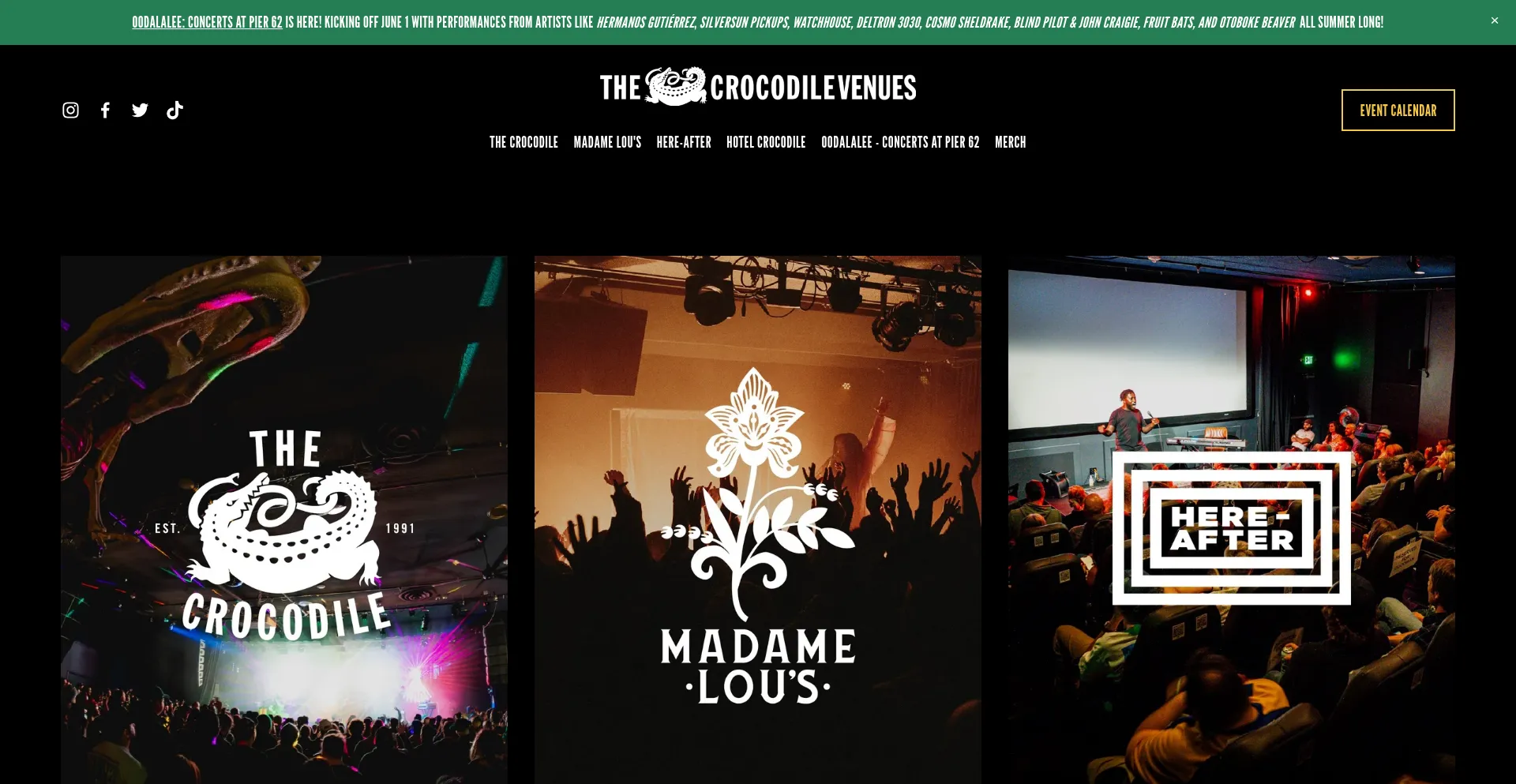 Thecrocodile.com Screenshot