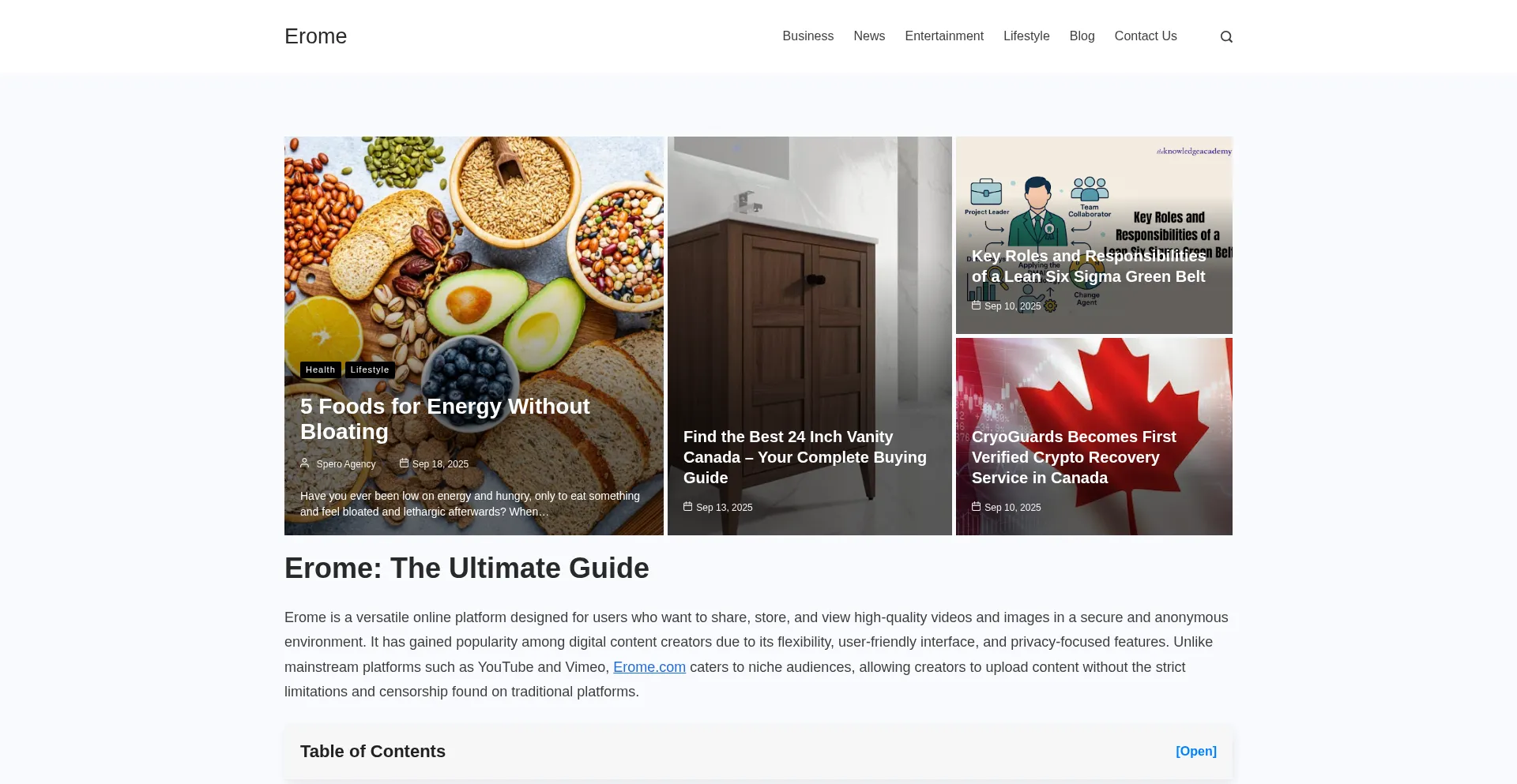 Theerome.ca Screenshot