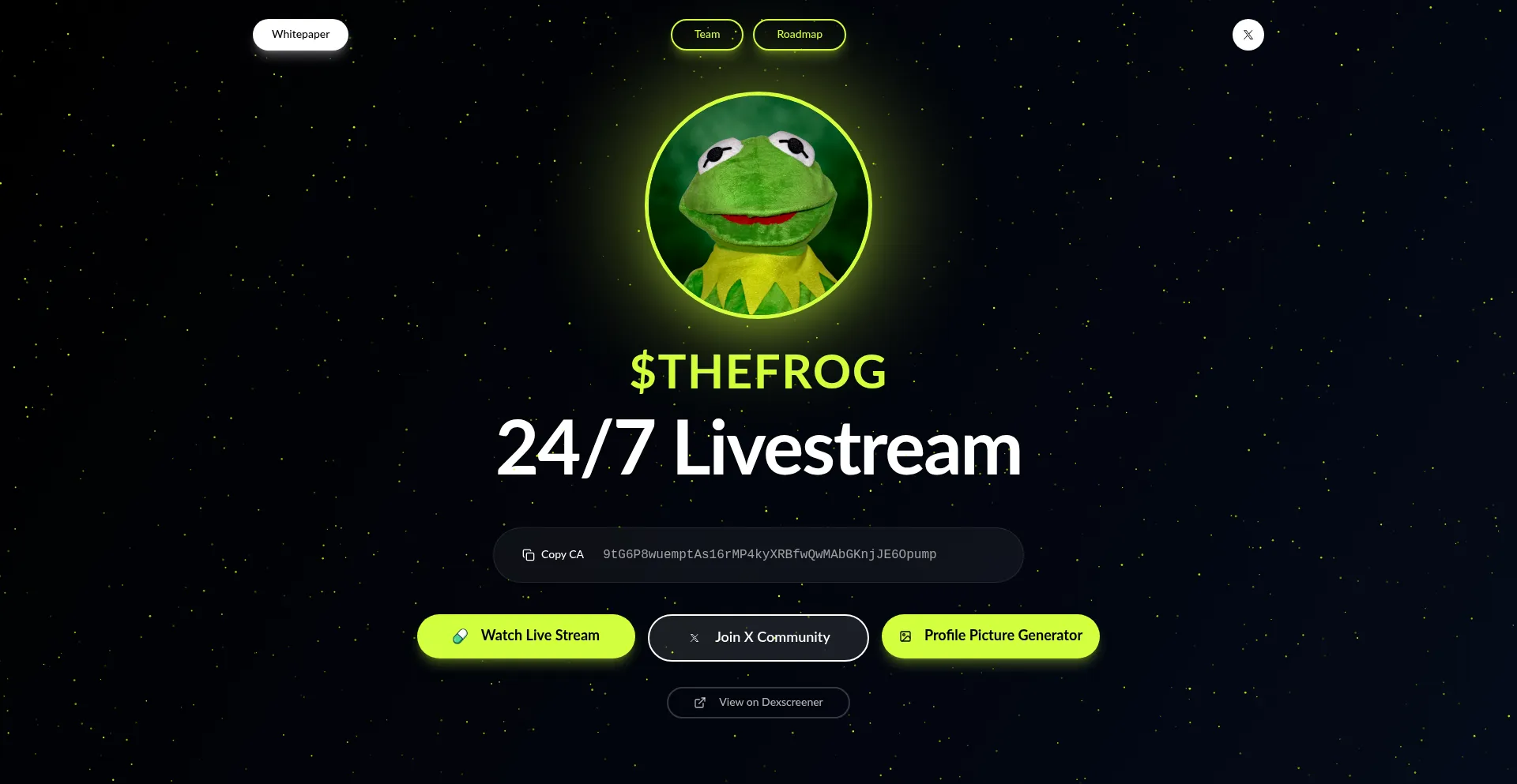 Thefroglivestream.com