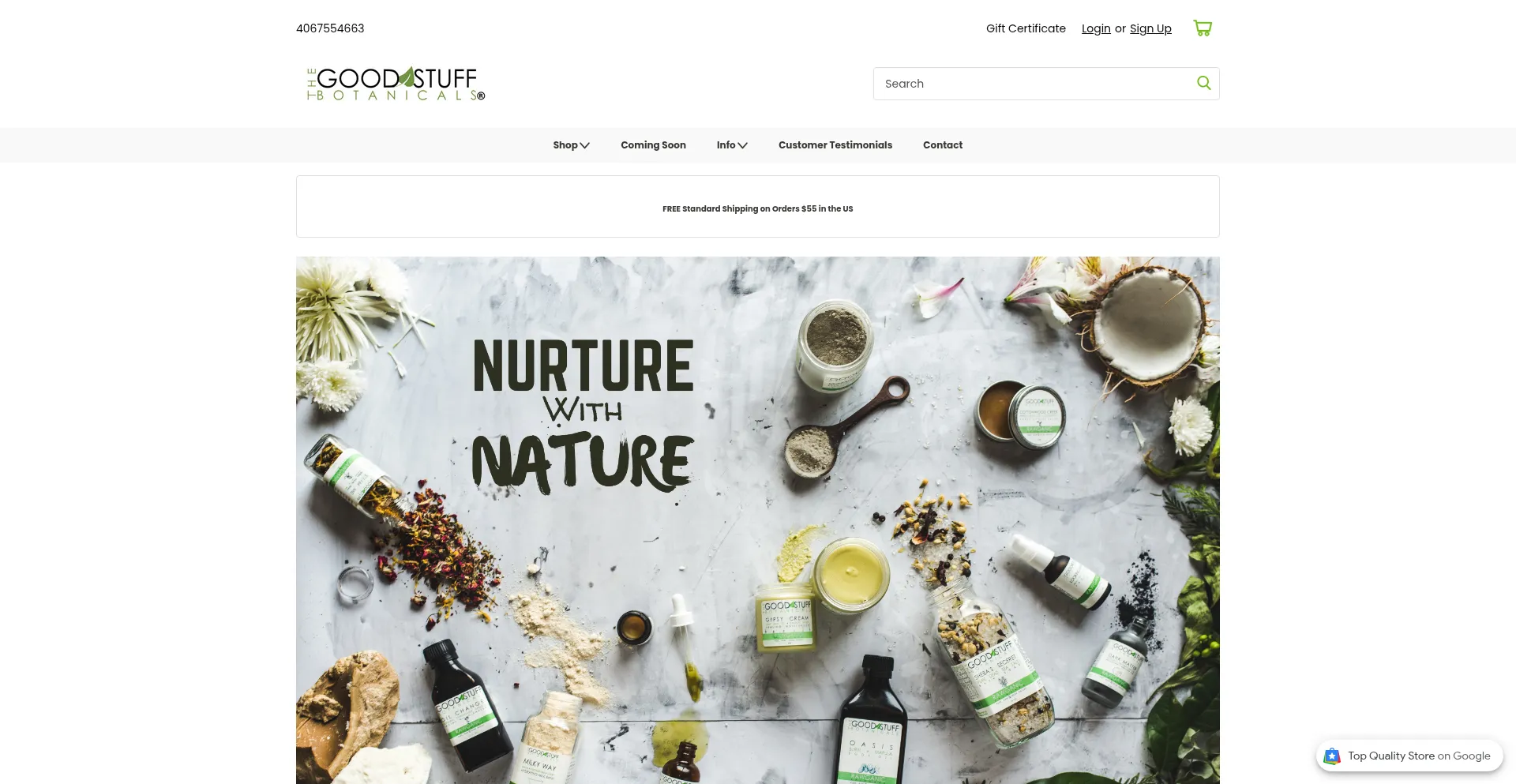 Thegoodstuffbotanicals.com 安全可靠吗？