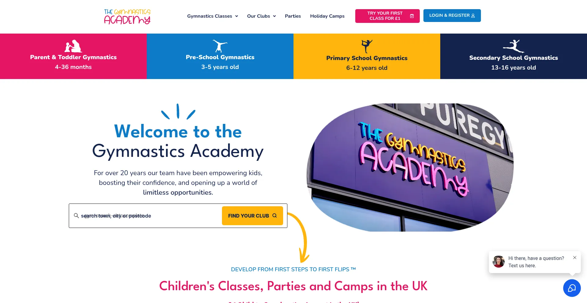 Thegymnasticsacademy.co.uk
