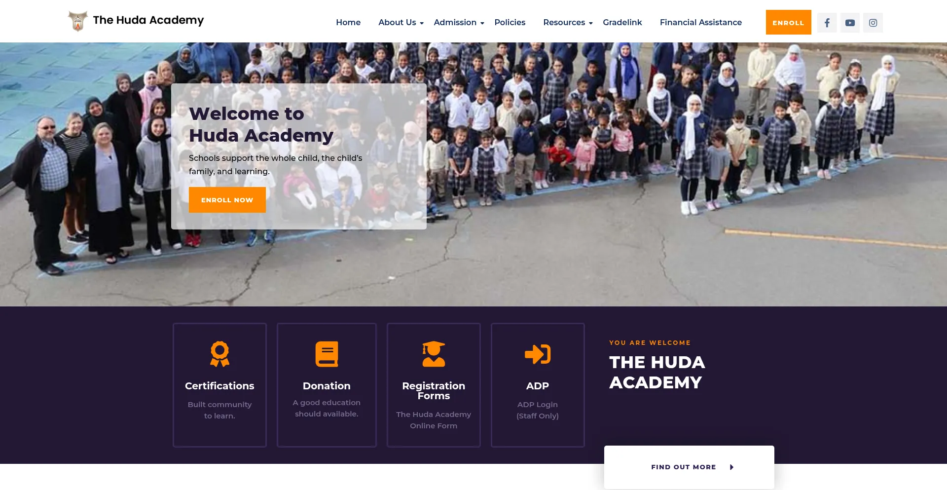 Thehudaacademy.org