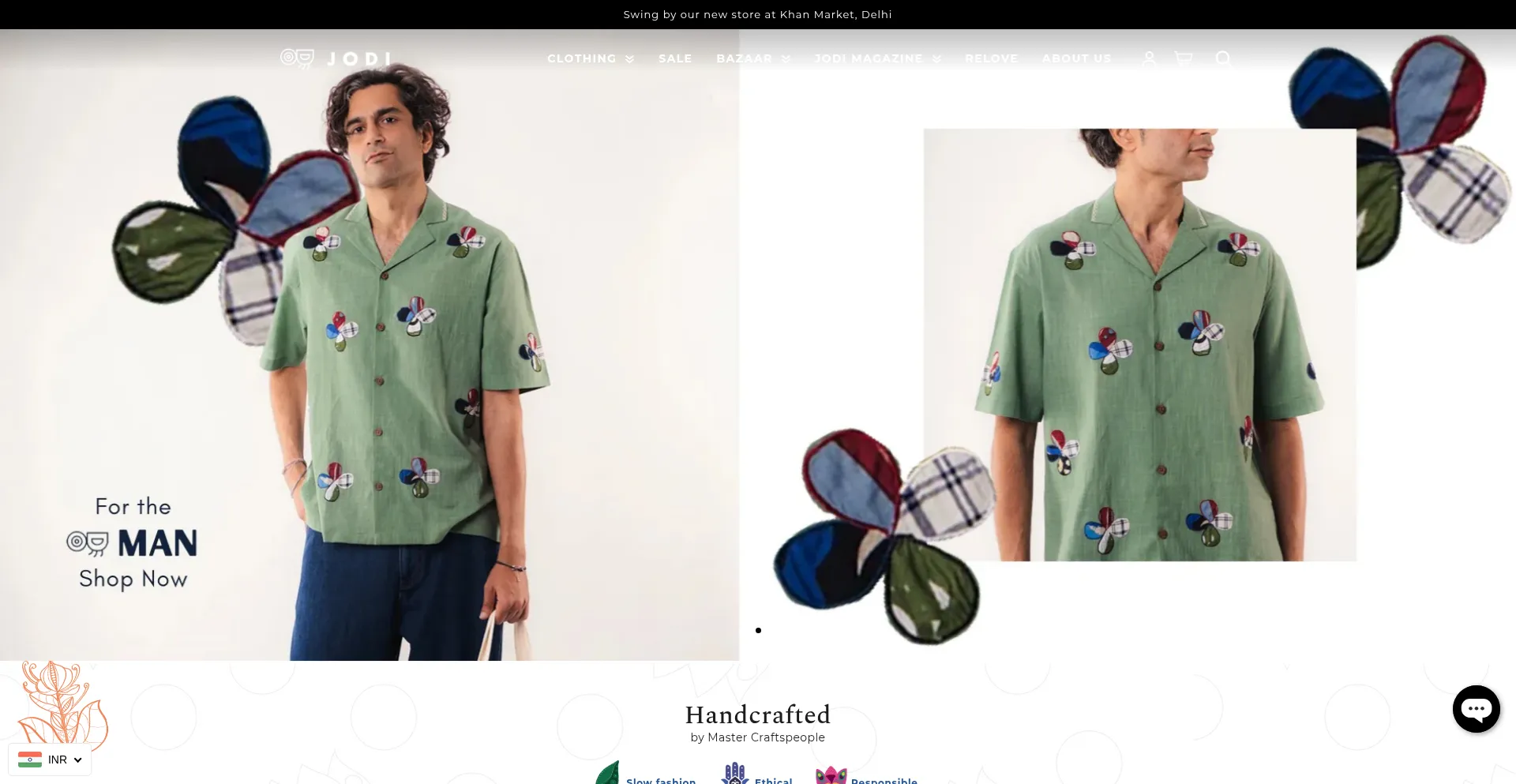 Website screenshot of Thejodilife.com