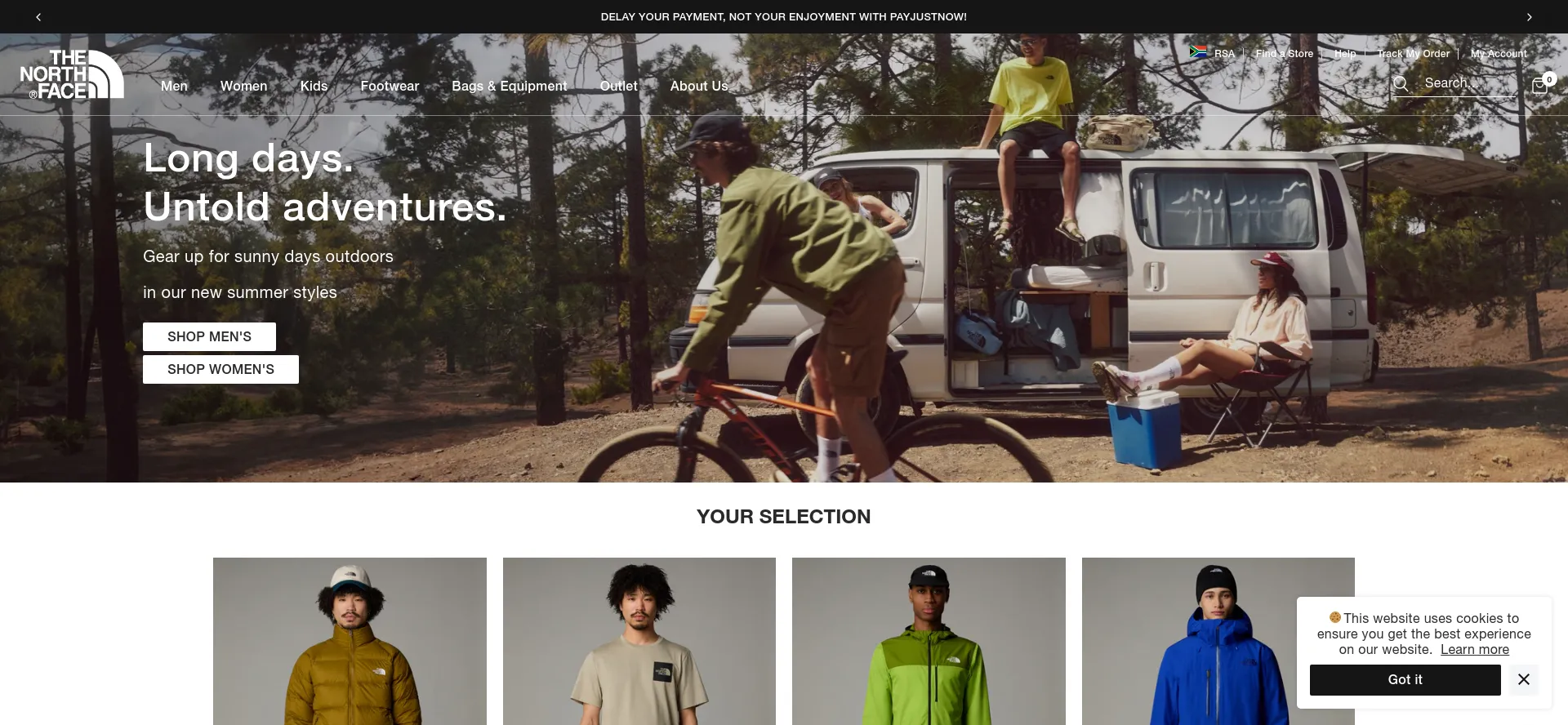 Thenorthface.co.za 安全可靠吗？