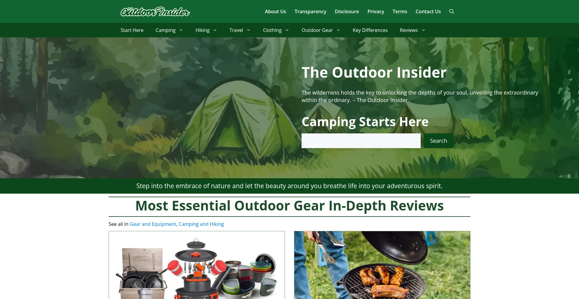 Theoutdoorinsider.com 安全可靠吗？