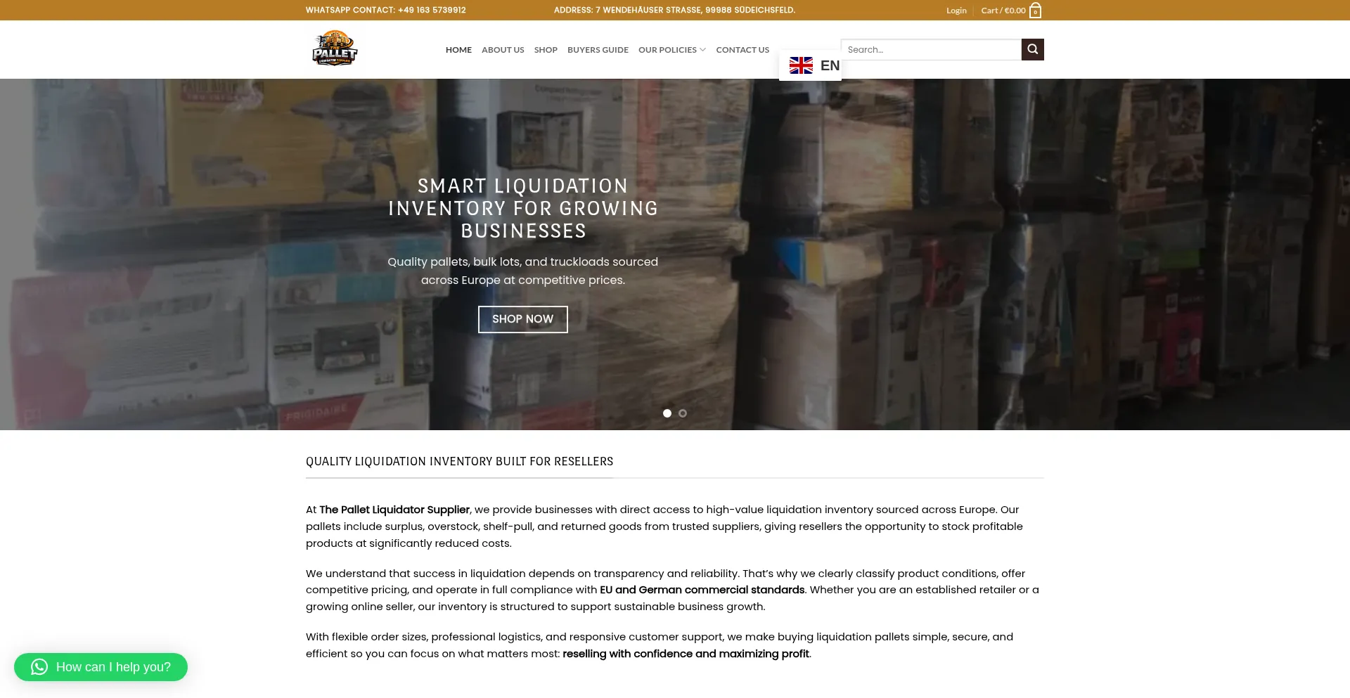 Thepalletliquidatorsupplier.com