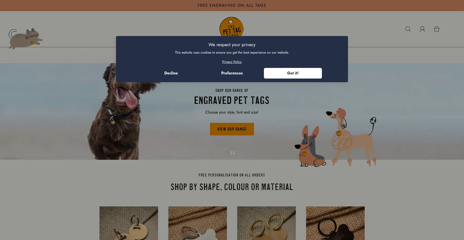 Thepettagstore.co.uk