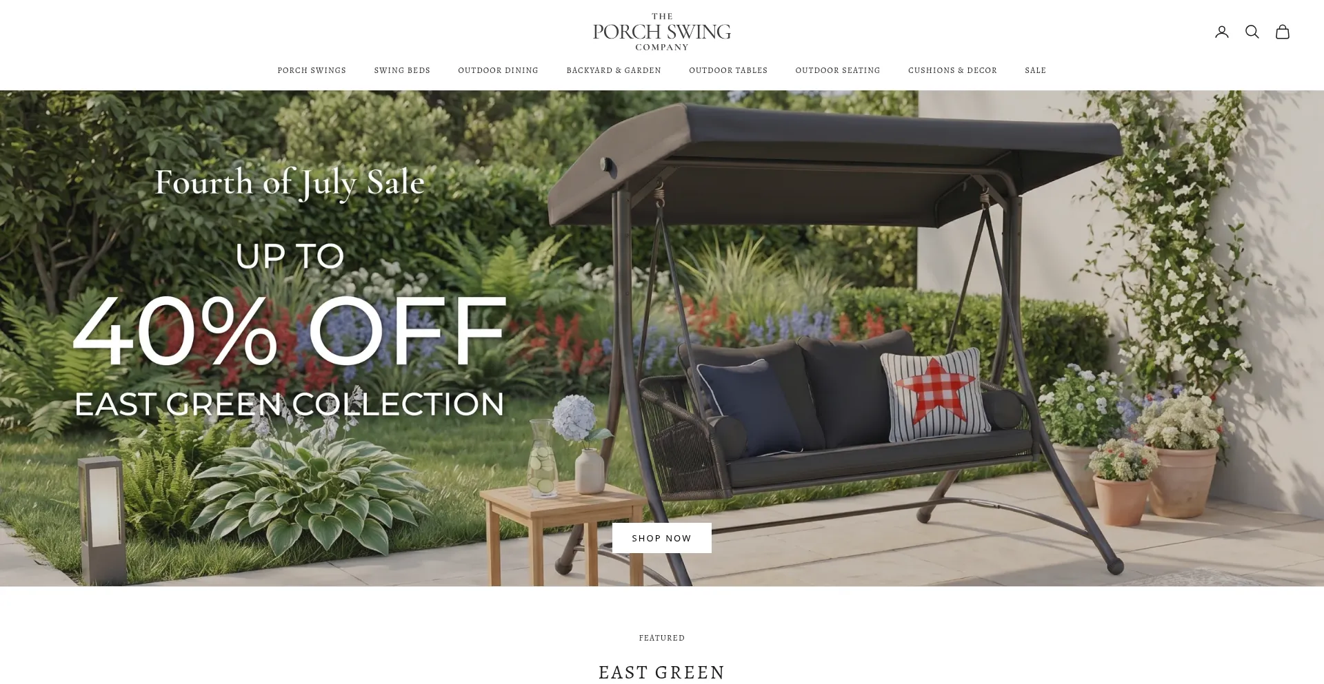 Theporchswingcompany.com