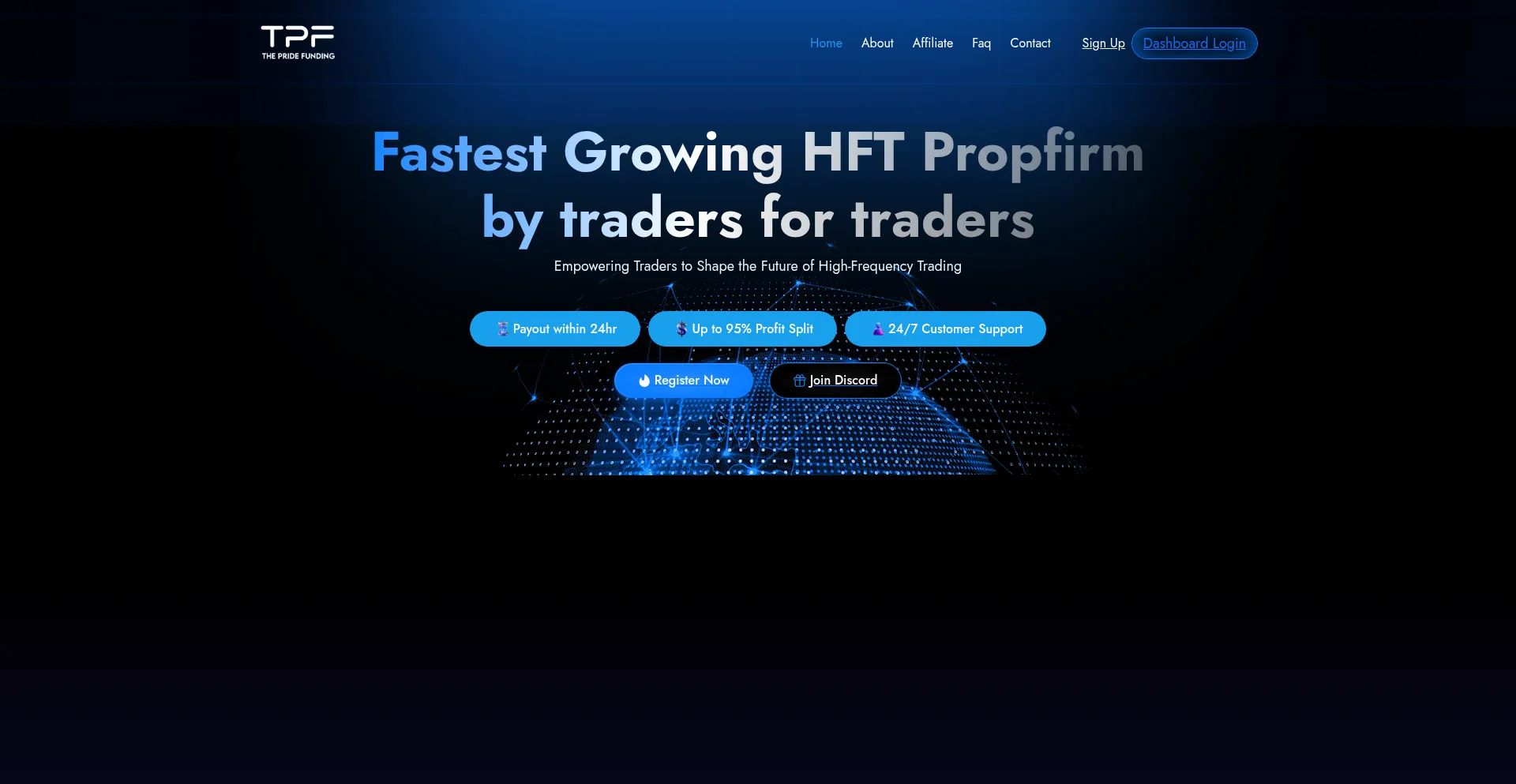 Thepridefunding.com Screenshot