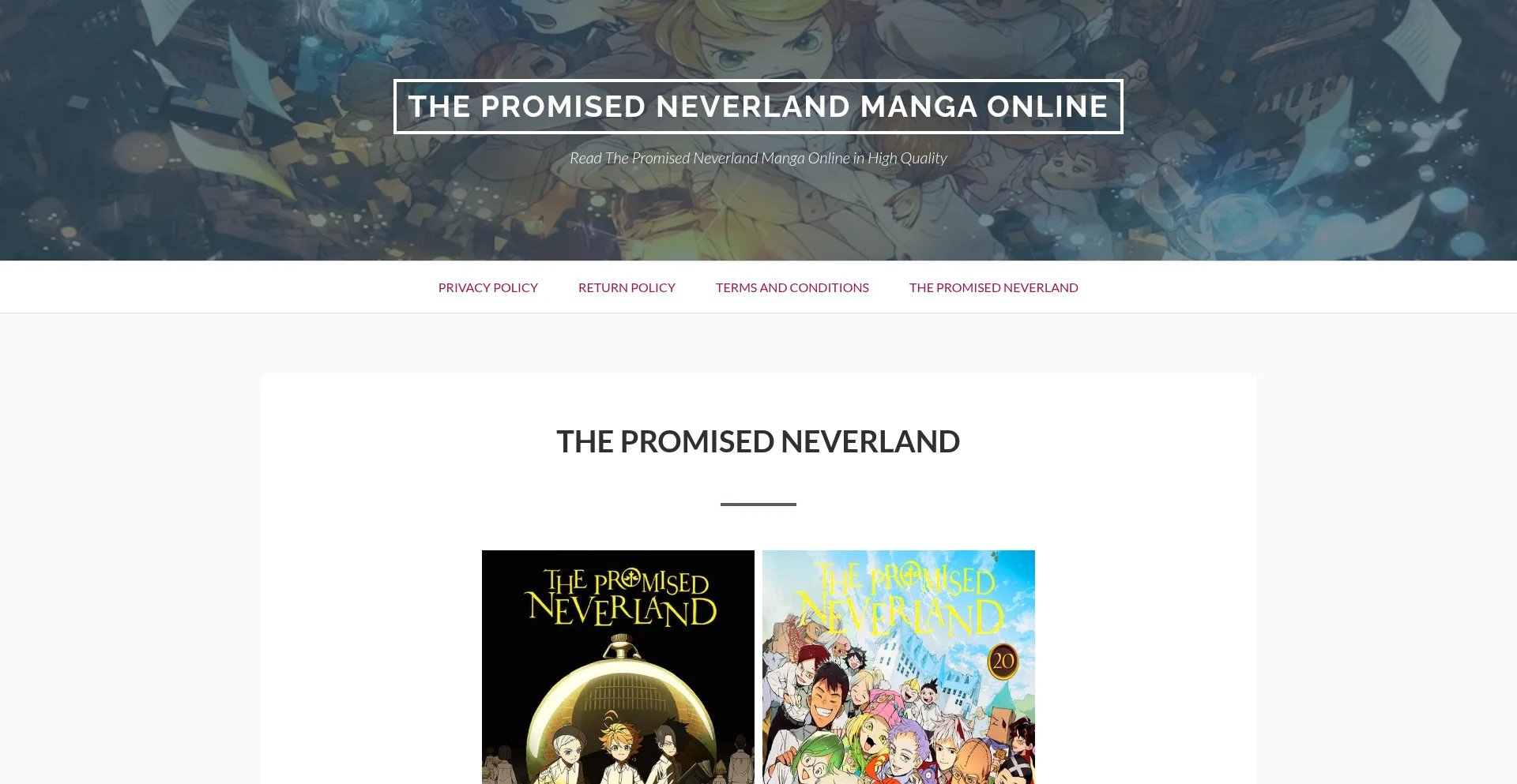 Thepromisedneverland-manga.com 安全可靠吗？