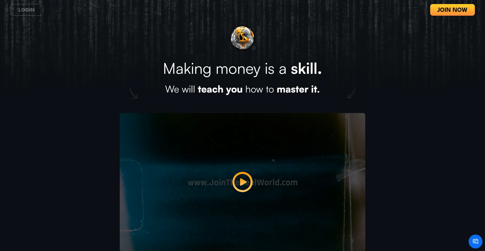 Website screenshot of Therealworldphrase.com