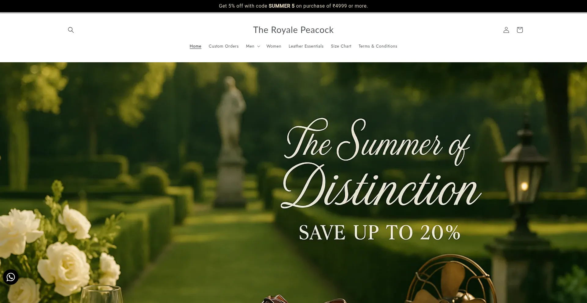 Theroyalepeacock.com