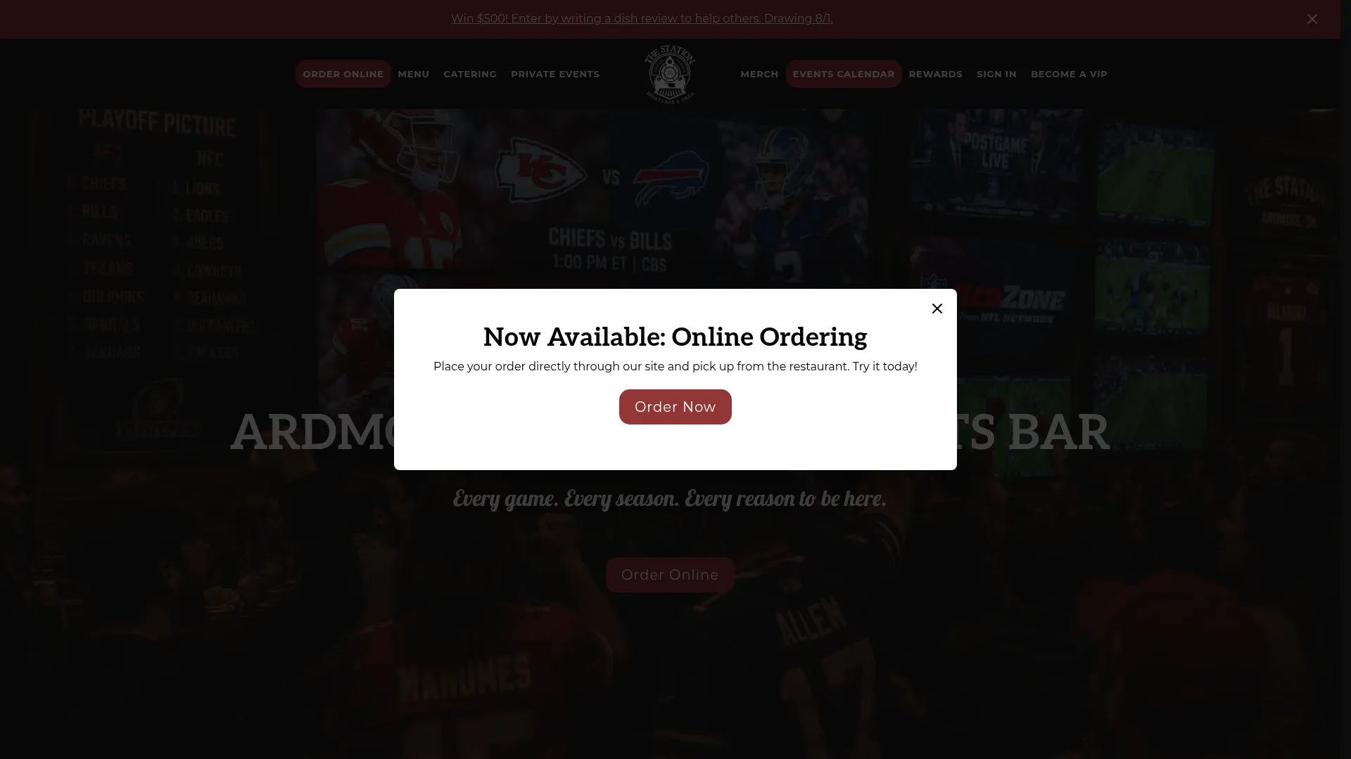Thestationsportsbarandgrill.com