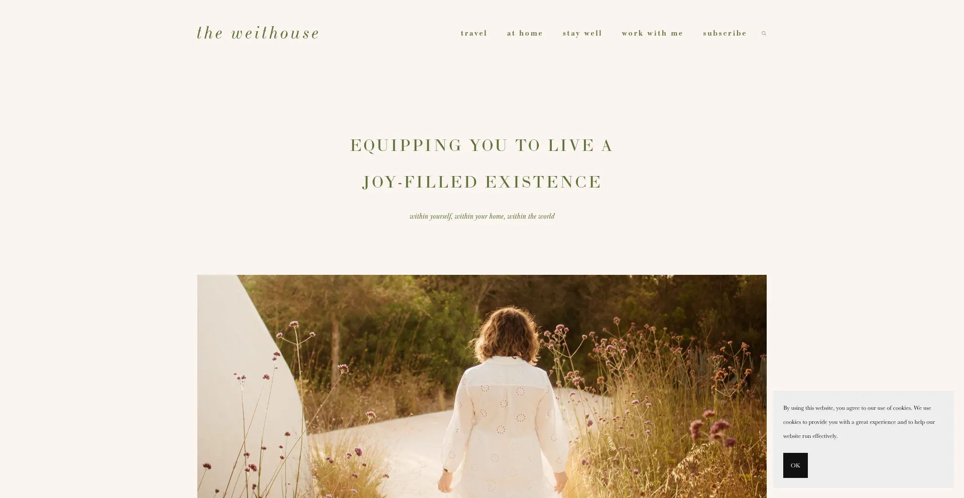 Website screenshot of Theweithouse.com