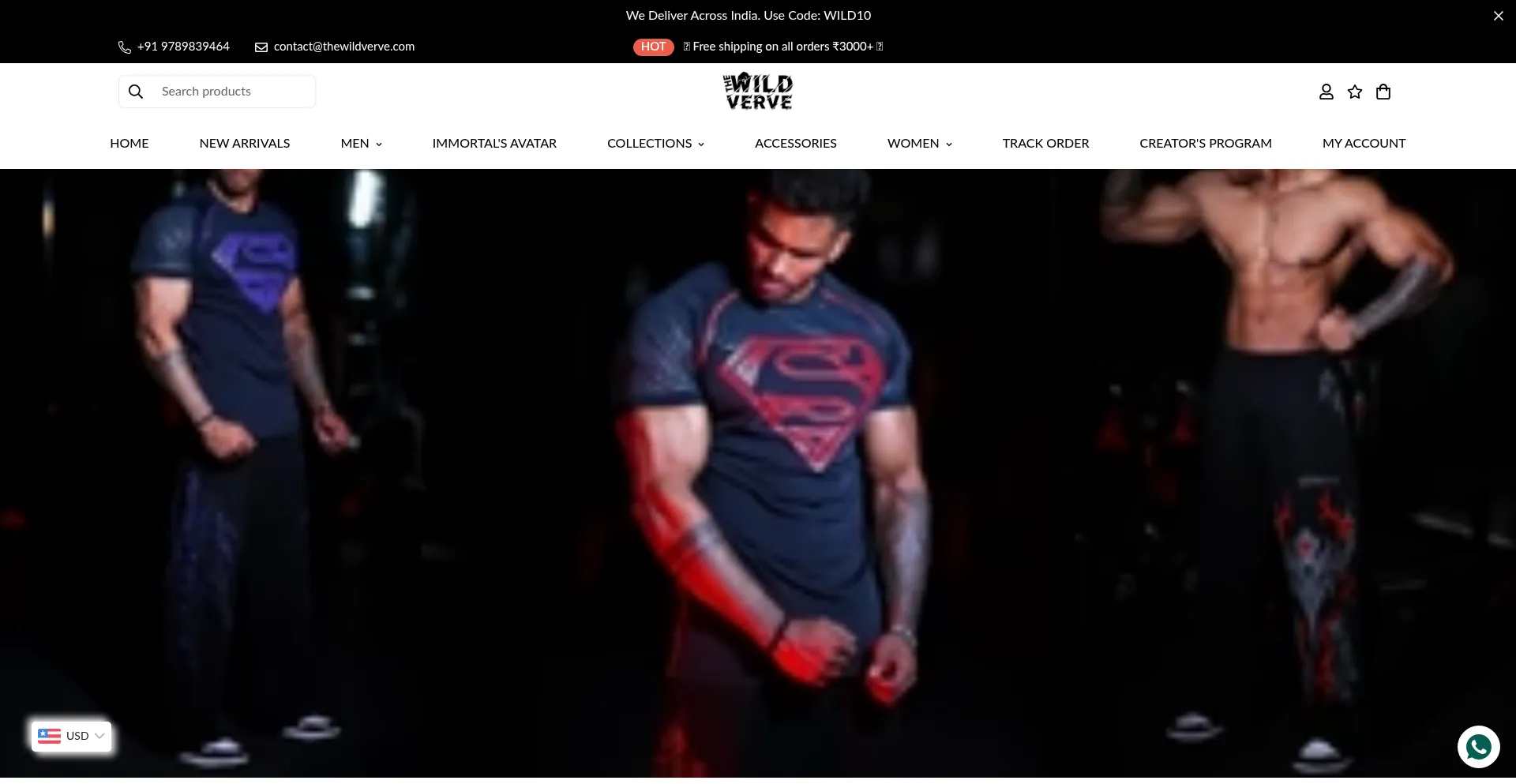 Thewildverve.com Screenshot