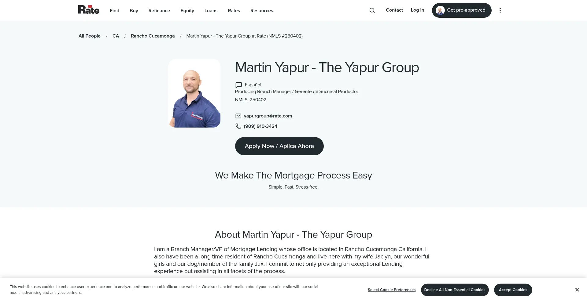 Theyapurgroup.com Screenshot