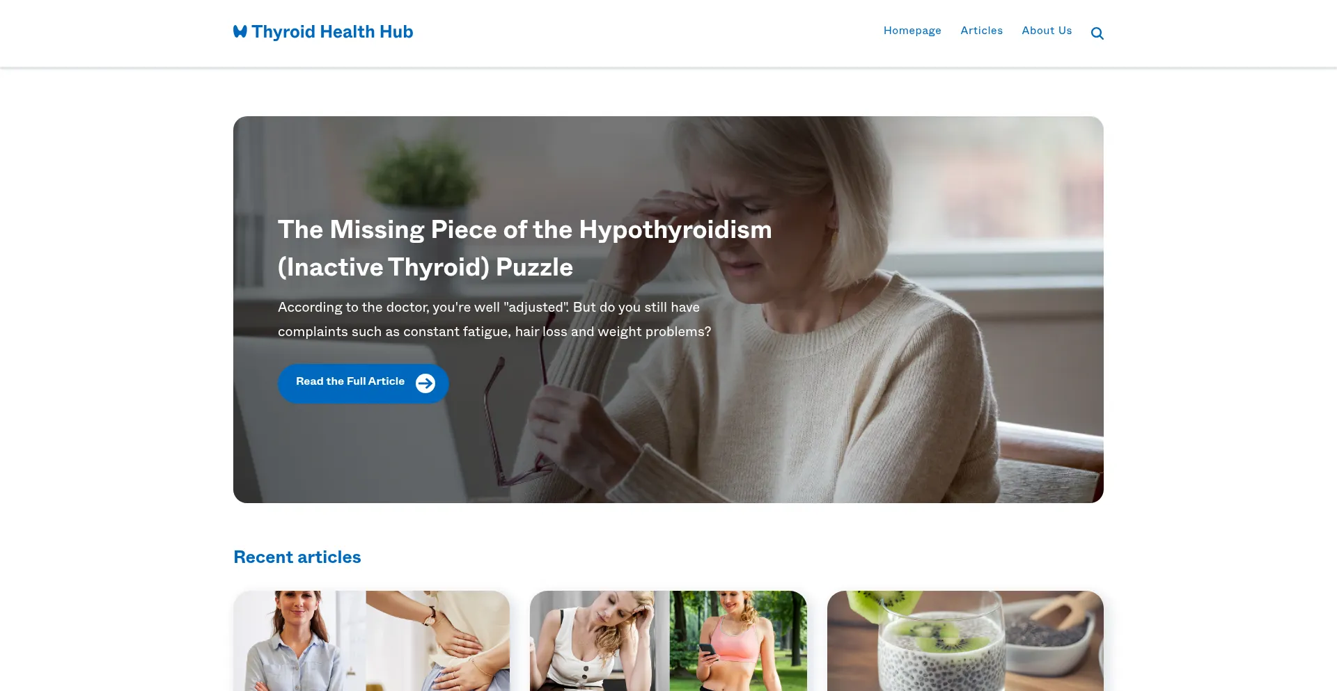 Website screenshot of Thh-org.com