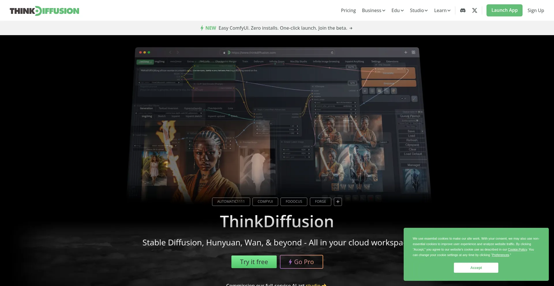 Thinkdiffusion.com 安全可靠吗？