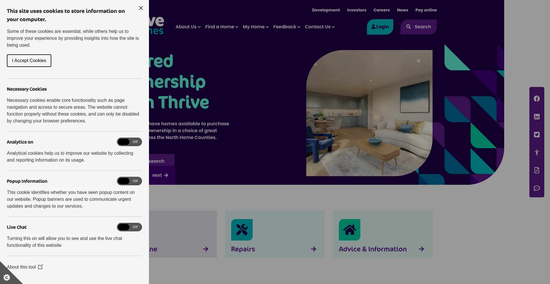 Thrivehomes.org.uk 安全可靠吗？