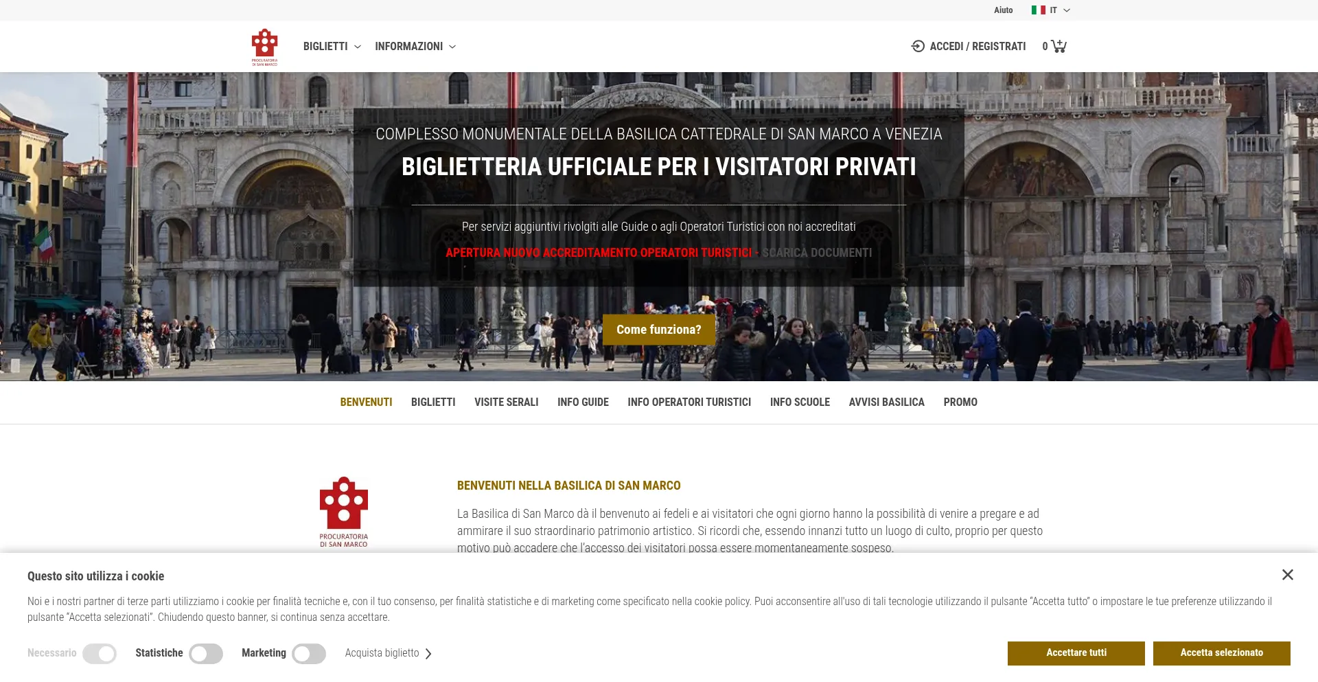 Tickets.basilicasanmarco.it