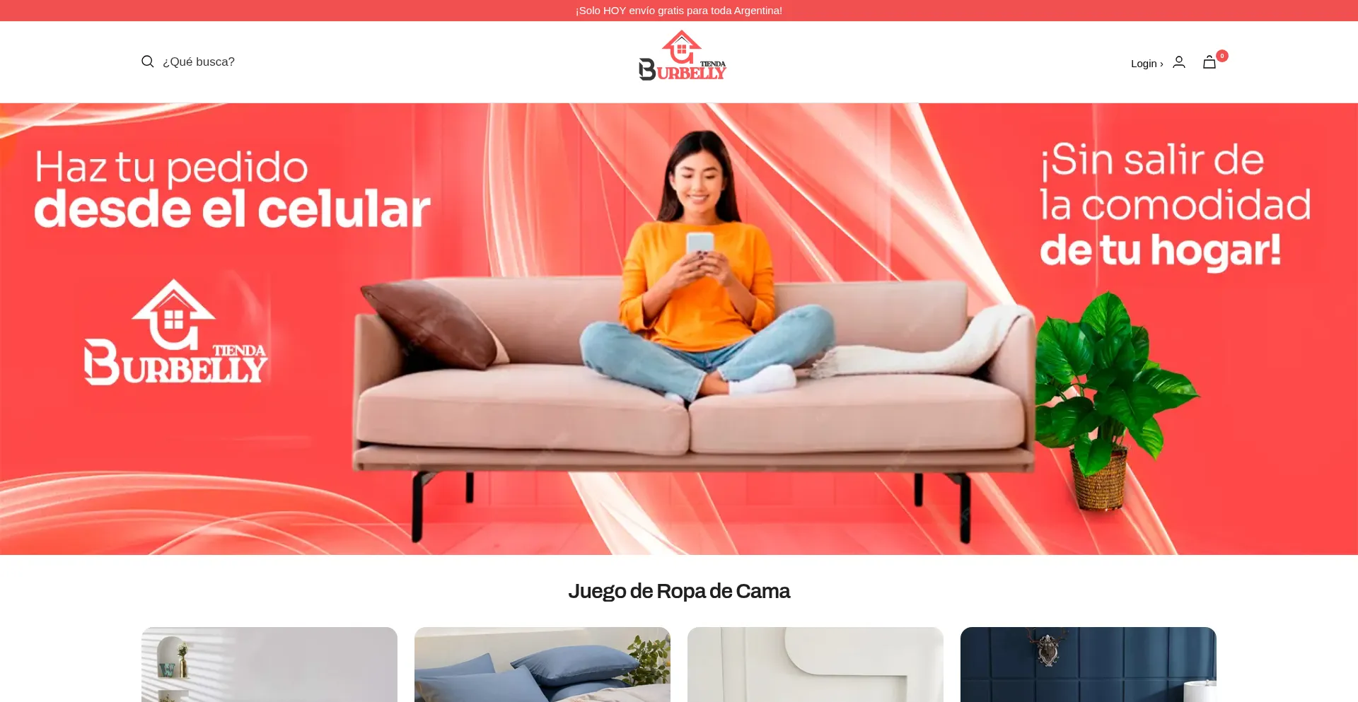 Tiendaburbelly.shop Screenshot