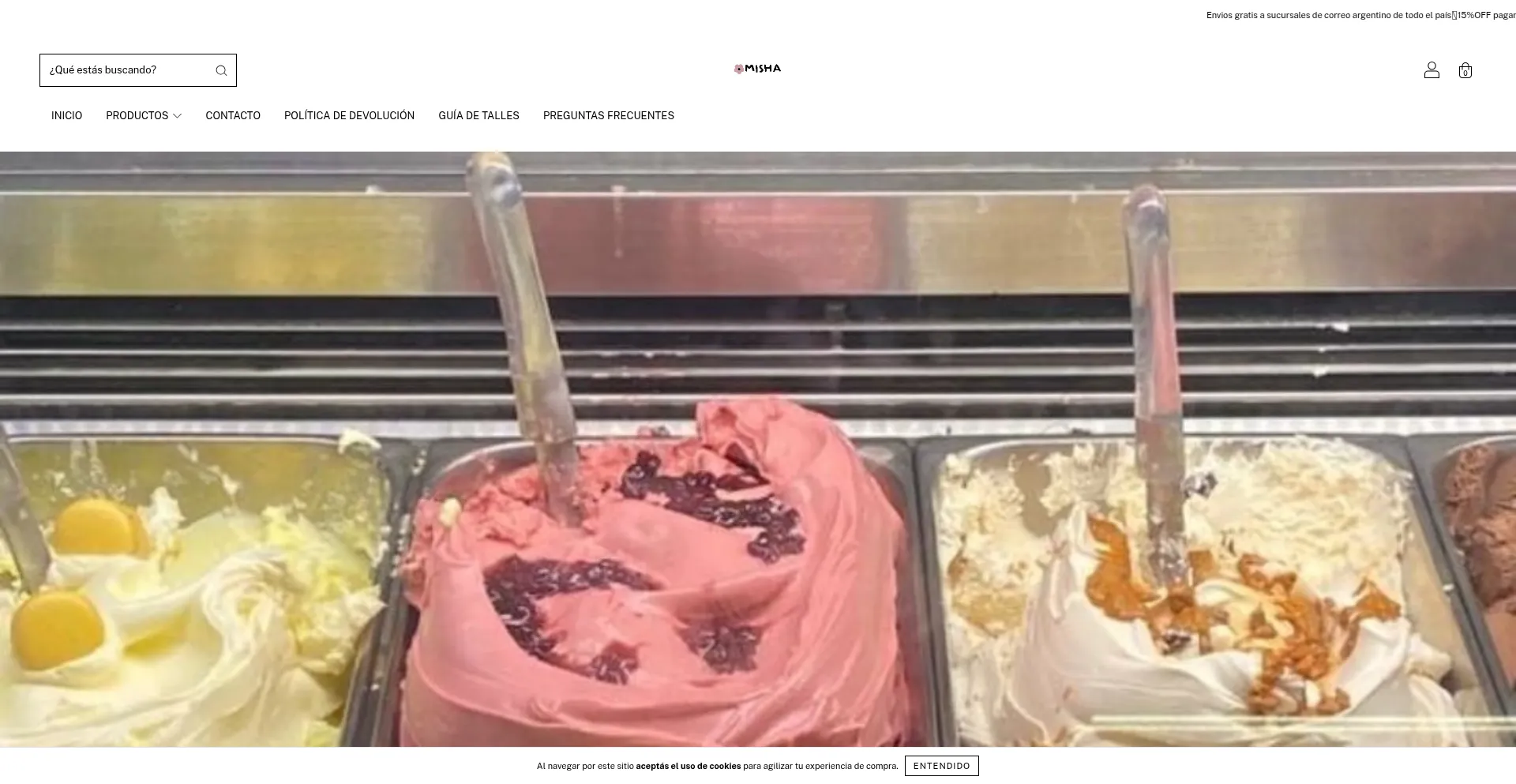 Tiendamisha.com Screenshot