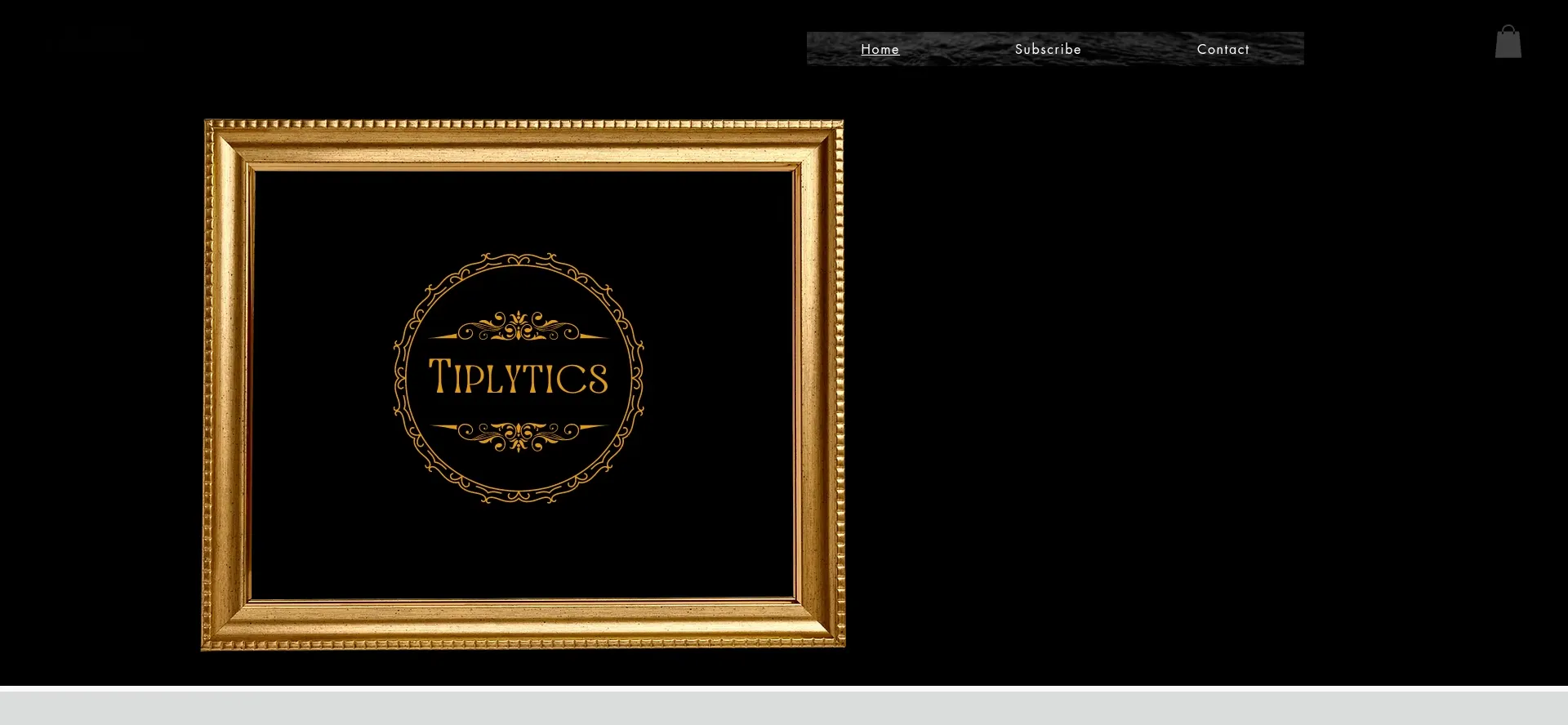 Website screenshot of Tiplytics.com