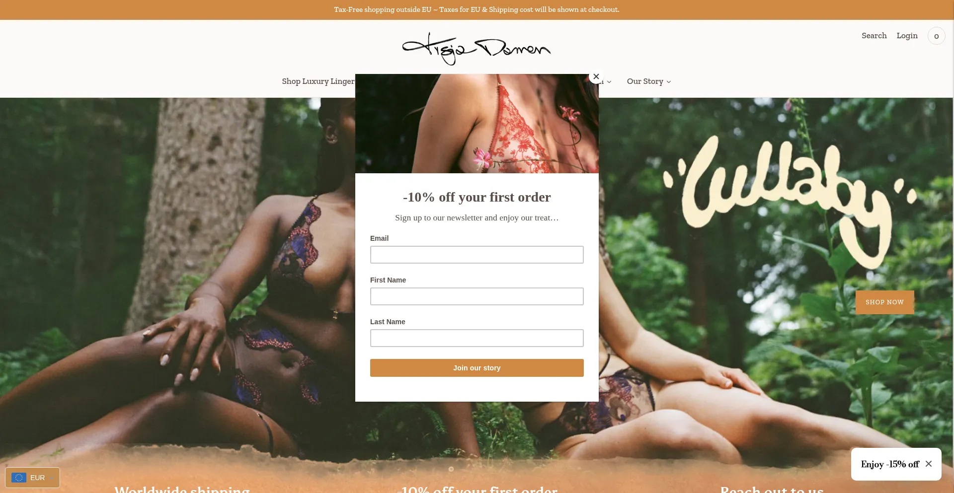 Tisjadamen.com Screenshot