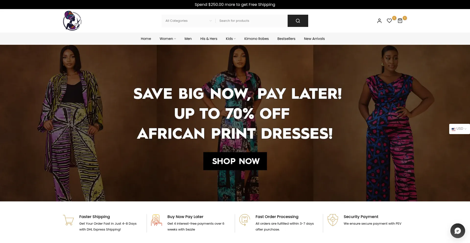 Tjafricanprintdresses.com 安全可靠吗？