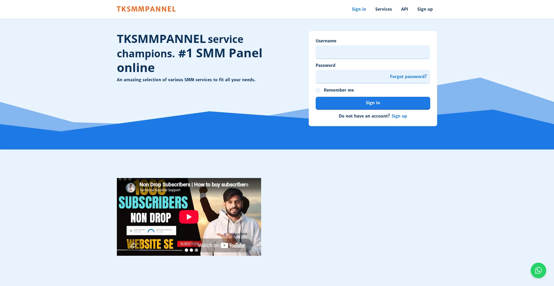 Tksmmpannel.com