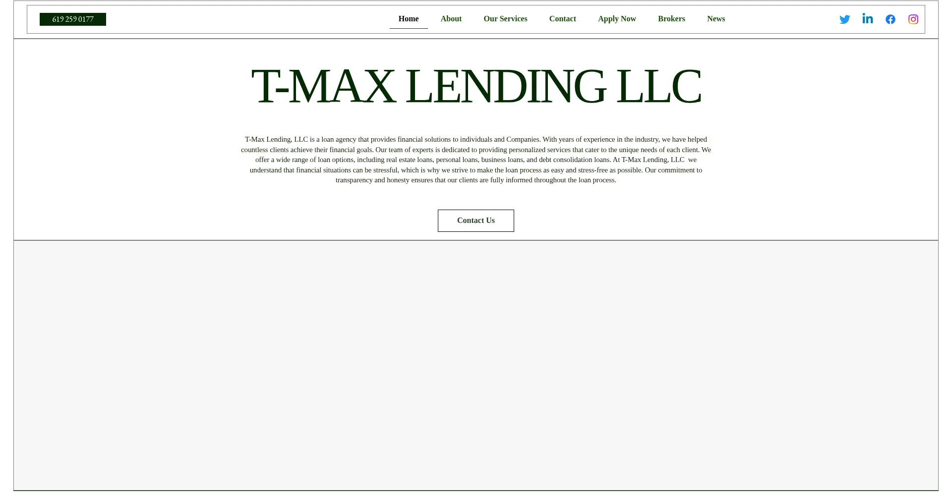 Tmaxlending.com Screenshot