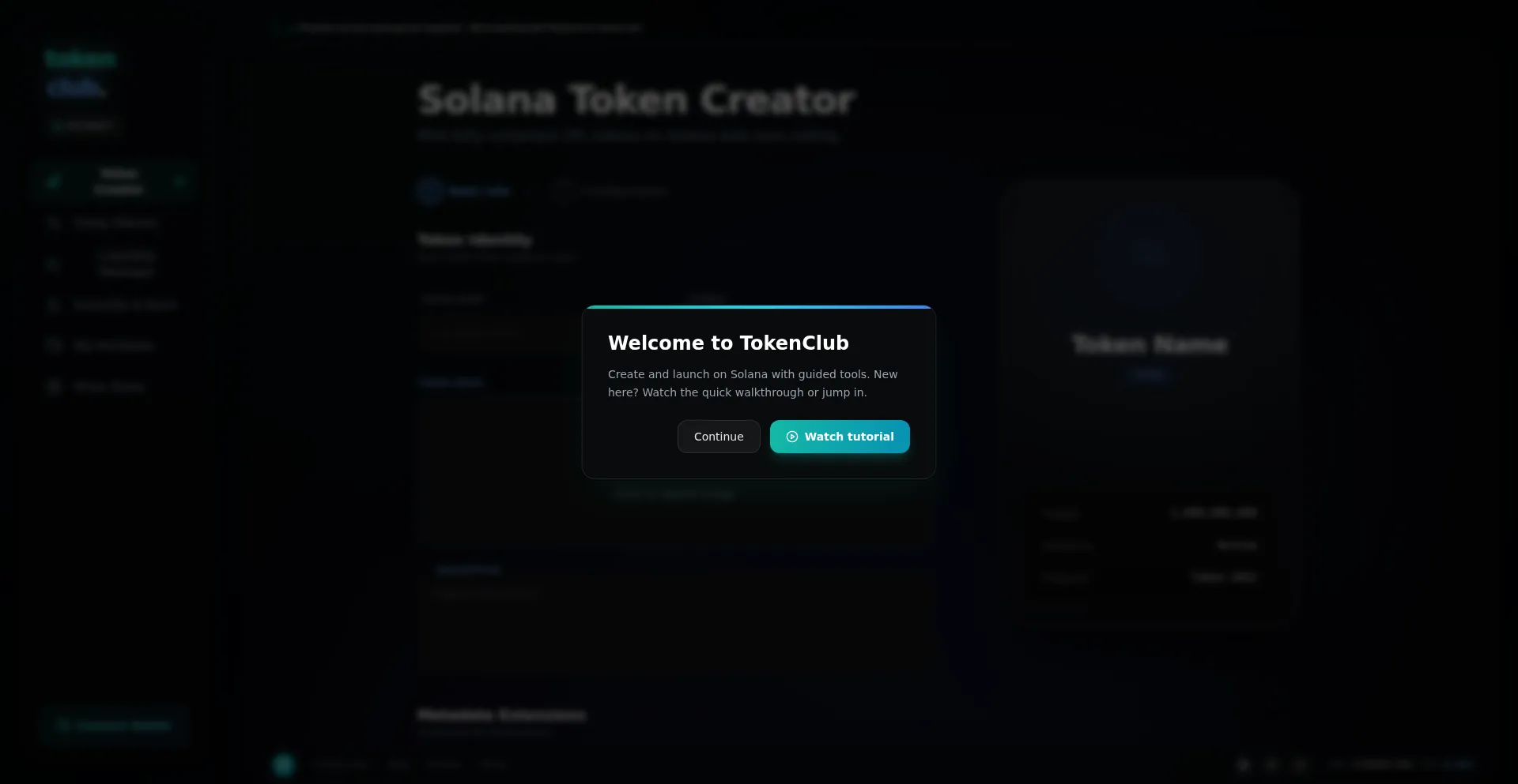 Tokenclub.fun