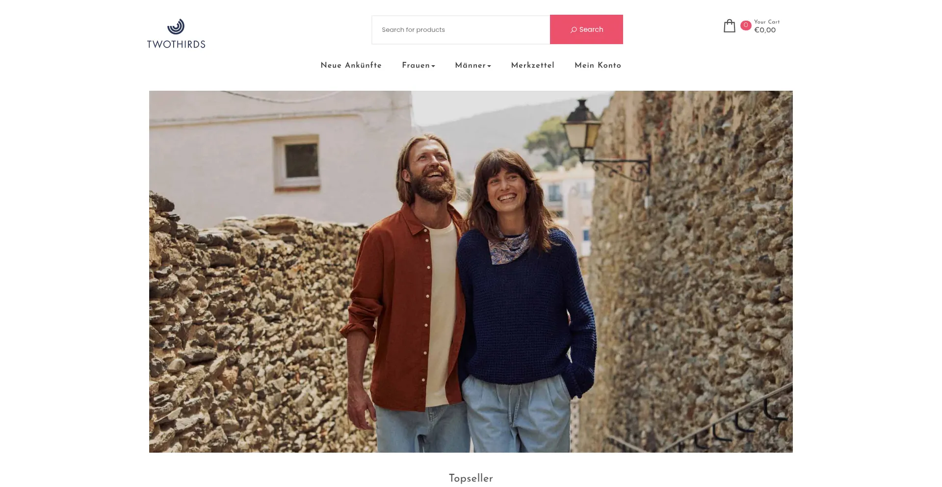 Website screenshot of Tommarthers.shop