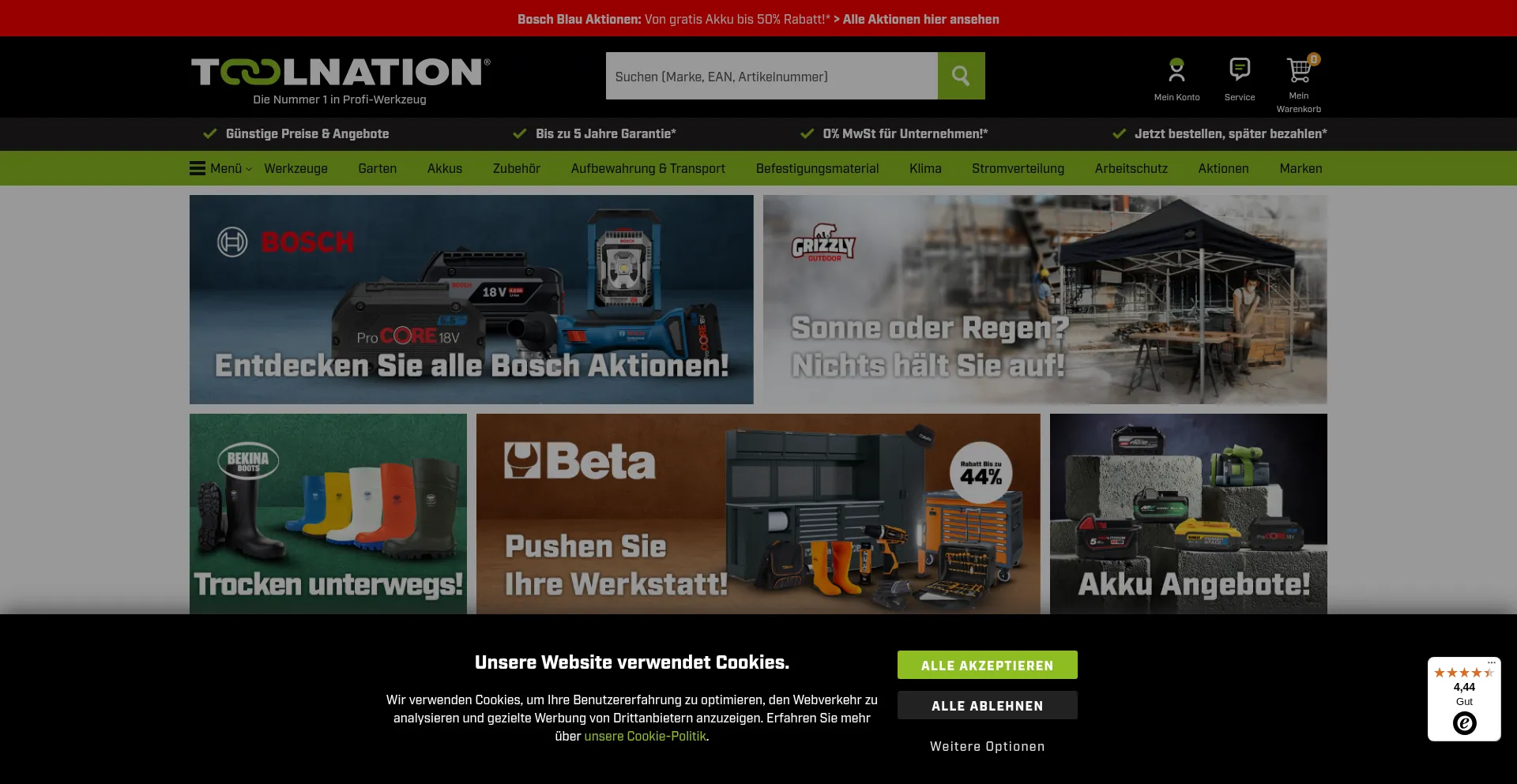 Toolnation.de 安全可靠吗？