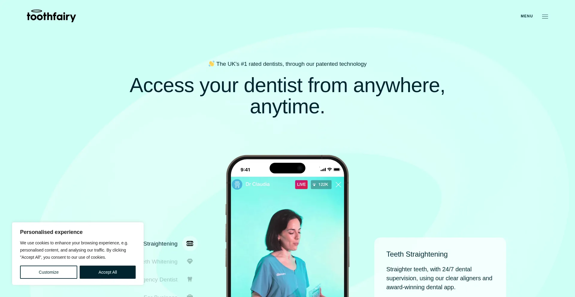 Toothfairyapp.co.uk 安全可靠吗？