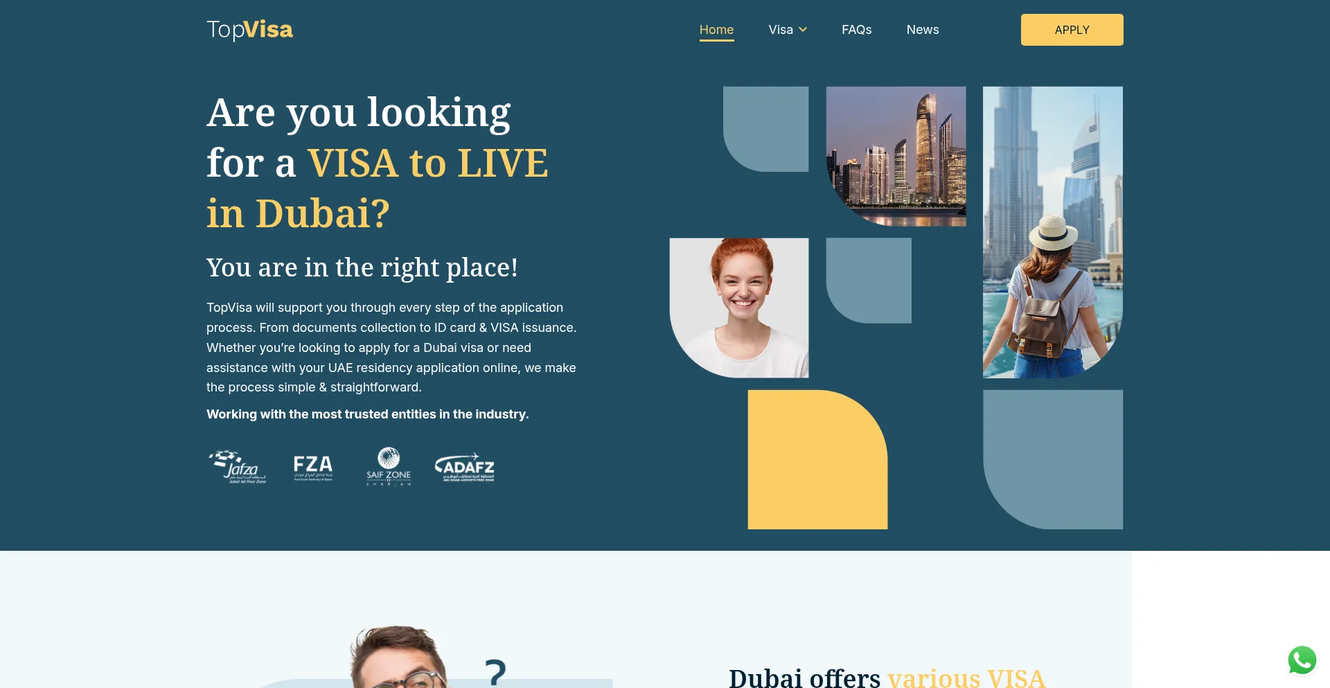 Topvisadubai.com 安全可靠吗？