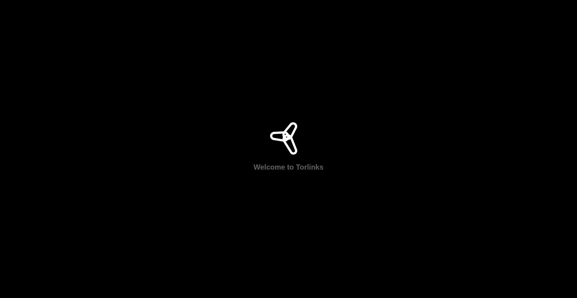 Website screenshot of Torlinks.io